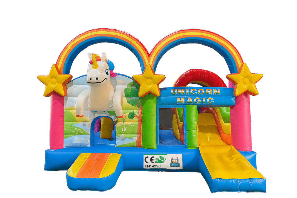 Springkastelen eenhoorn