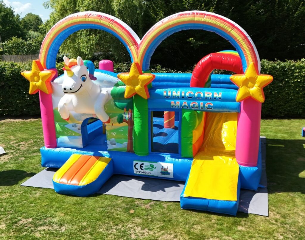 Springkastelen eenhoorn