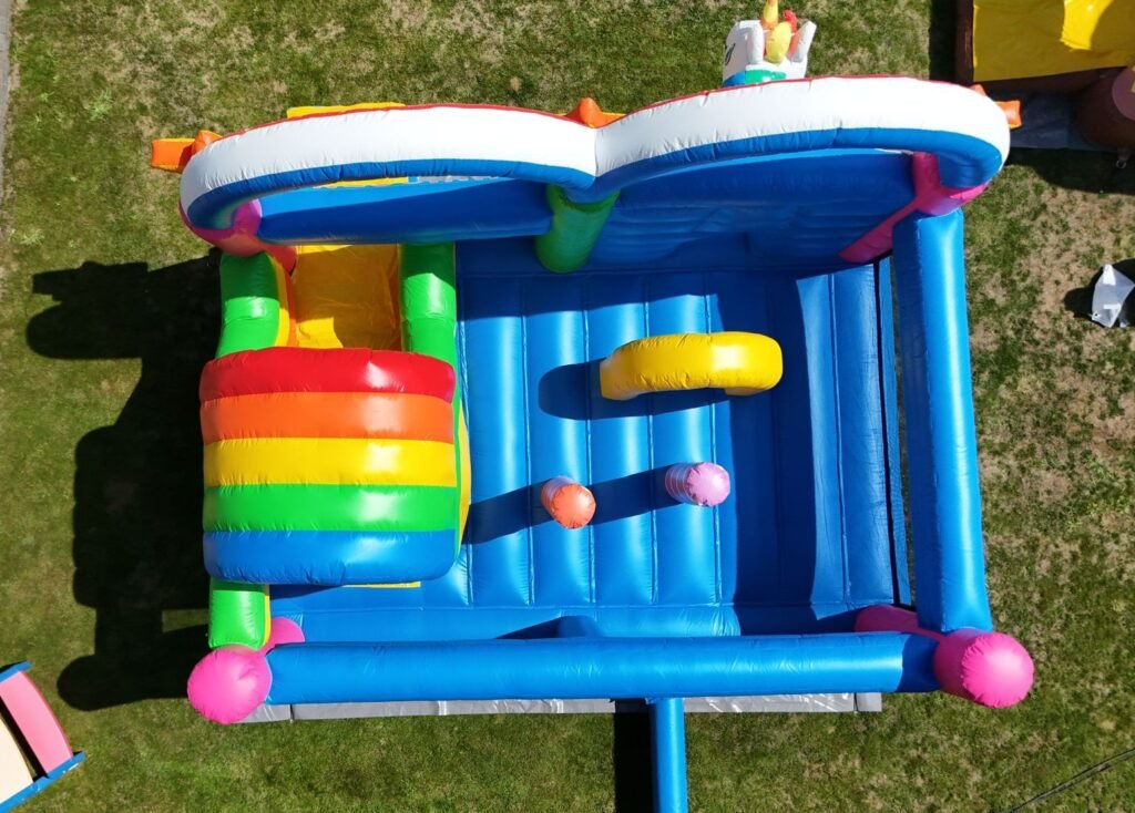 Springkastelen eenhoorn sprinkasteel boven